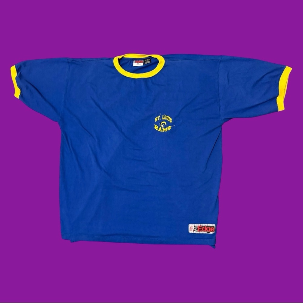 1996 St. Louis Rams Ringer Tee